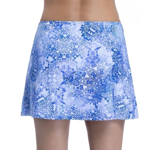 Profile by Gottex Bikini Skirt Bottom Blue Multicolor Women’s US Size Small - Picture 4 of 5